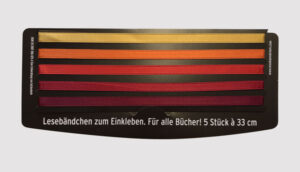 Lesebändchen Etui Multicolor