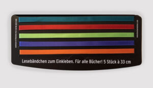 Lesebändchen Etui Multicolor
